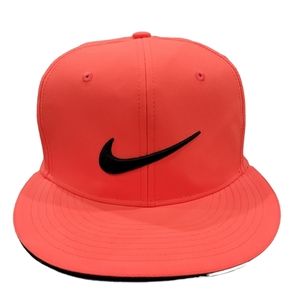 Nike Swoosh Red & Black Golf Cap